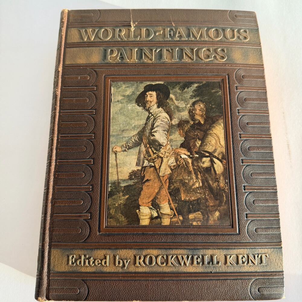 "World Famous Paintings” by Rockwell Kent 1939 WM. H. Wise & Co. /Collectible